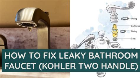 bathroom sink handle leaking|How to Fix a Leaky 2